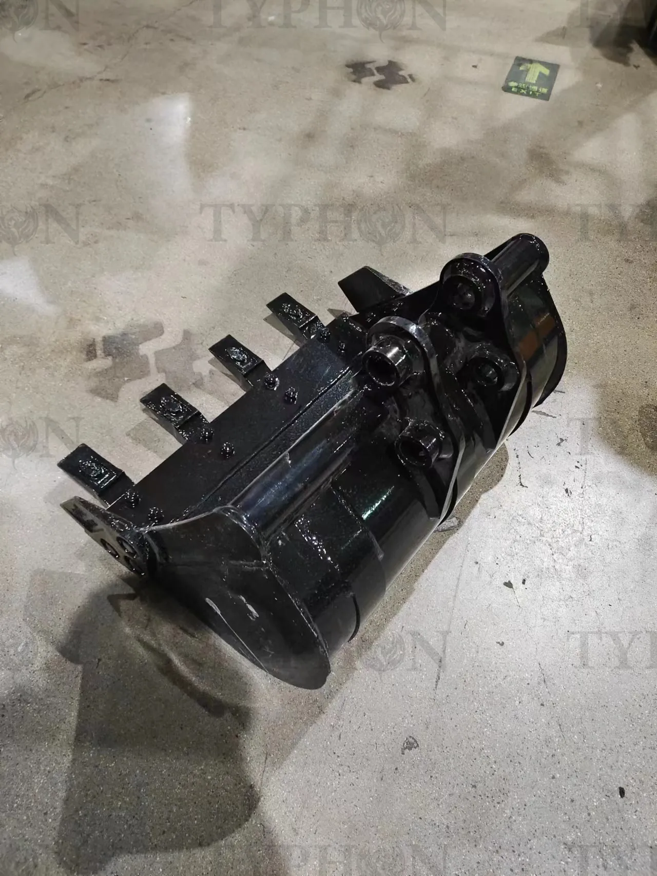 2-3.5 Ton Mini Excavator Attachment 600mm Teeth Bucket Trenching Buckets 23 inch for TERROR X2