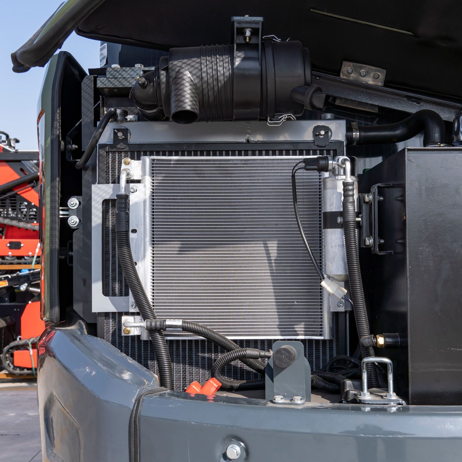 TYPHON KUVUO 4.0 four ton cabin mini excavator w Kubota D1703 Diesel engine Metal Tracks, Boom Swing, AC Heater, Hydraulic Control