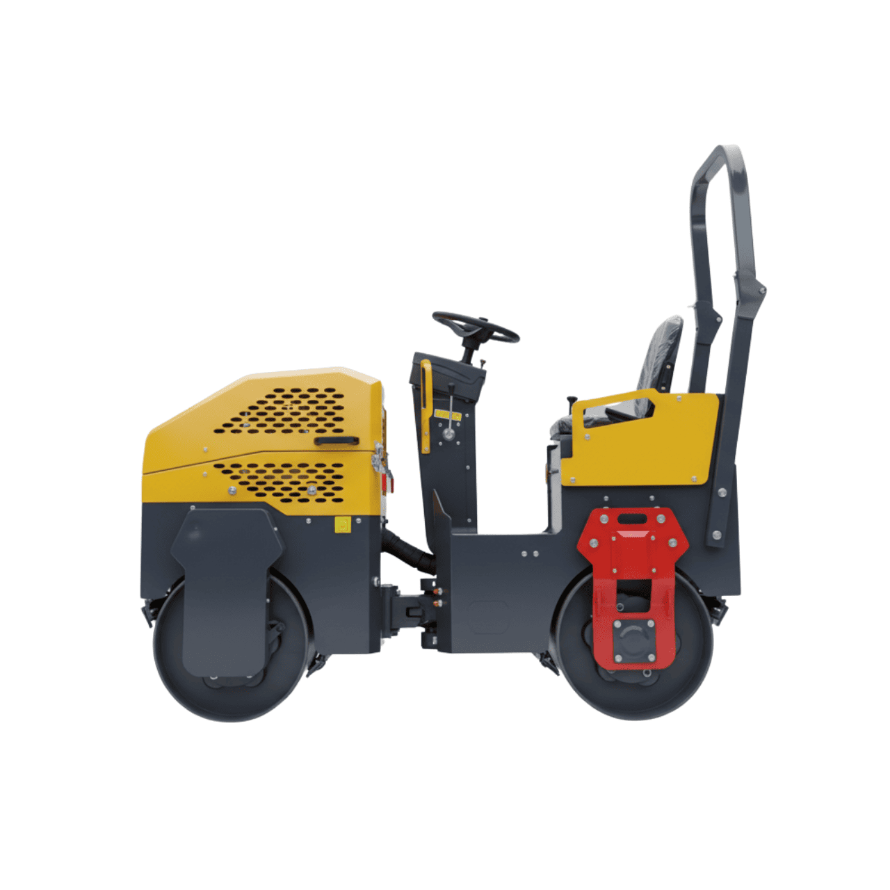 TYPHON Fury 10 Mini Road Roller 1Ton Hydraulic oil B&S 13.5hp gas USA air-cooled