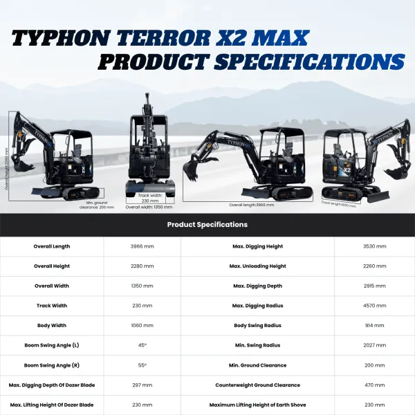 TYPHON TERROR X2 MAX Canopy