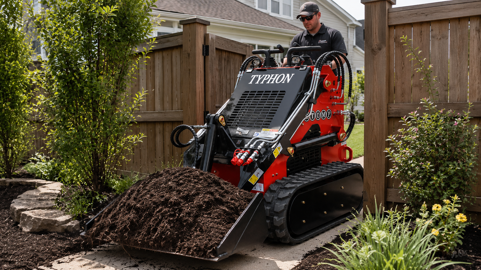 Best Jobs for a Mini Skid Steer Around the Home