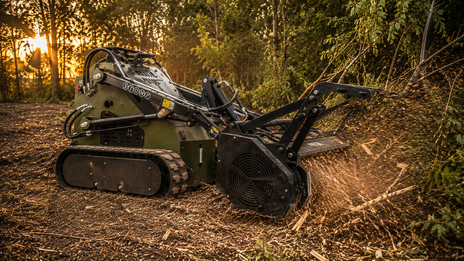 Skid Steer Mulchers: Transforming Land Clearing Efficiency